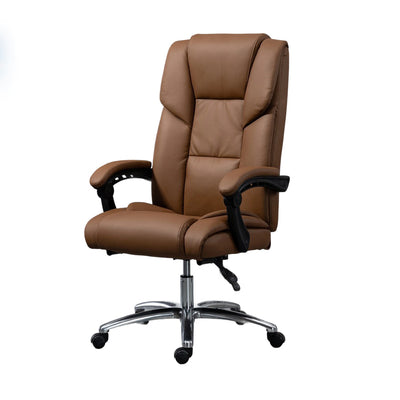 Contemporary Scandinavian Aluminum Alloy Plastic PU Desk Chair Backrest Armrest Footrest For Home Office