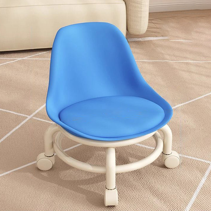 Zeitgenössischer kreativer Hocker aus massivem Kautschukholz mit Hasenohren-Rückenlehne, ohne Armlehnen, für das Wohnzimmer 