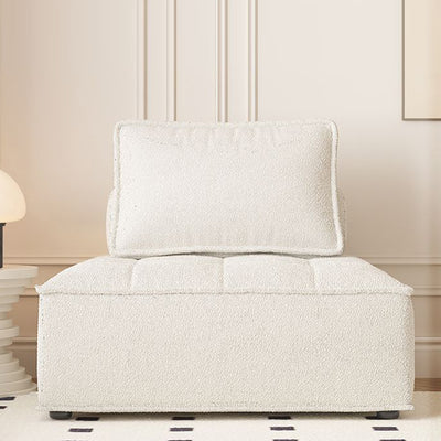 Zeitgenössisches Retro-Baumwoll-Kohlenstoffstahl-Ledersofa Rückenlehne Armlehne für Wohnzimmer 
