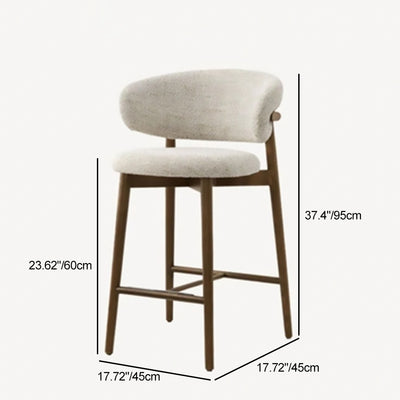 Zeitgenössischer industrieller Leder-Eisen-Barhocker mit Rückenlehne ohne Armlehnen für das Esszimmer 