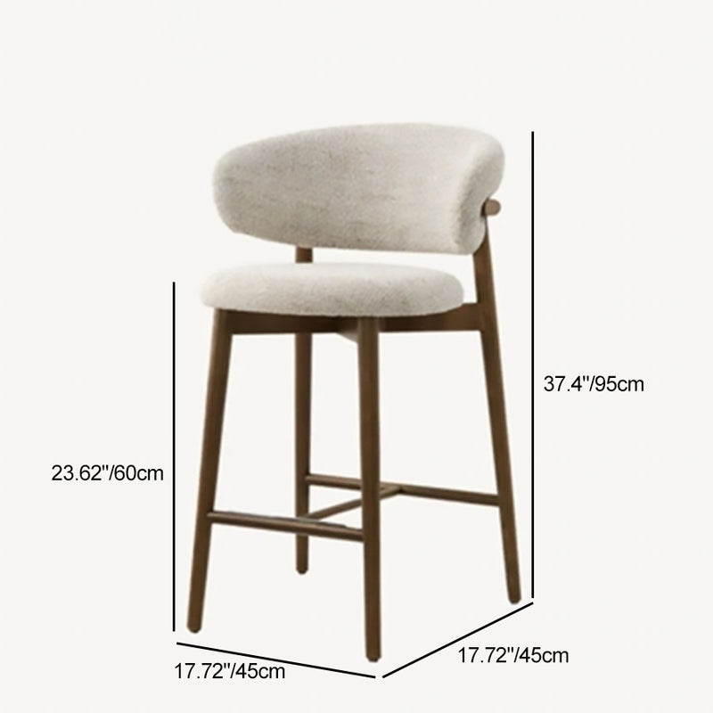 Zeitgenössischer industrieller Leder-Eisen-Barhocker mit Rückenlehne ohne Armlehnen für das Esszimmer 