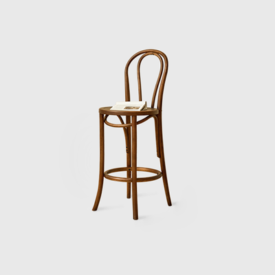 Zeitgenössischer industrieller Leder-Eisen-Barhocker mit Rückenlehne ohne Armlehnen für das Esszimmer 