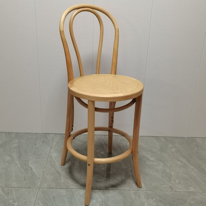 Zeitgenössischer industrieller Leder-Eisen-Barhocker mit Rückenlehne ohne Armlehnen für das Esszimmer 
