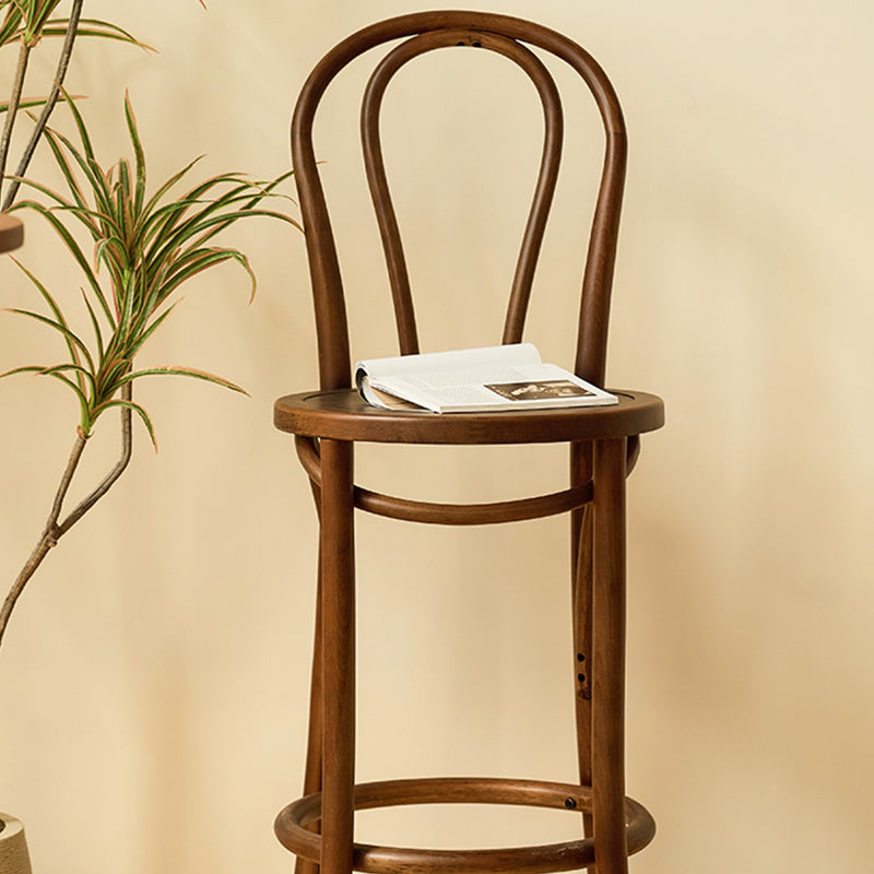 Zeitgenössischer industrieller Leder-Eisen-Barhocker mit Rückenlehne ohne Armlehnen für das Esszimmer 
