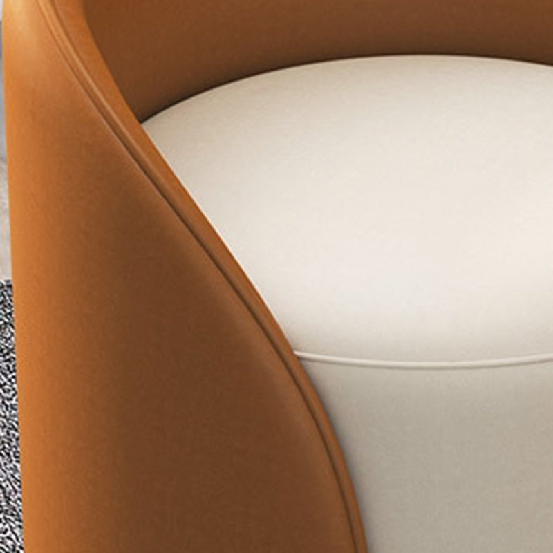 Tabouret sans dossier ni accoudoirs en fibre de verre de champignon créatif contemporain pour salon 