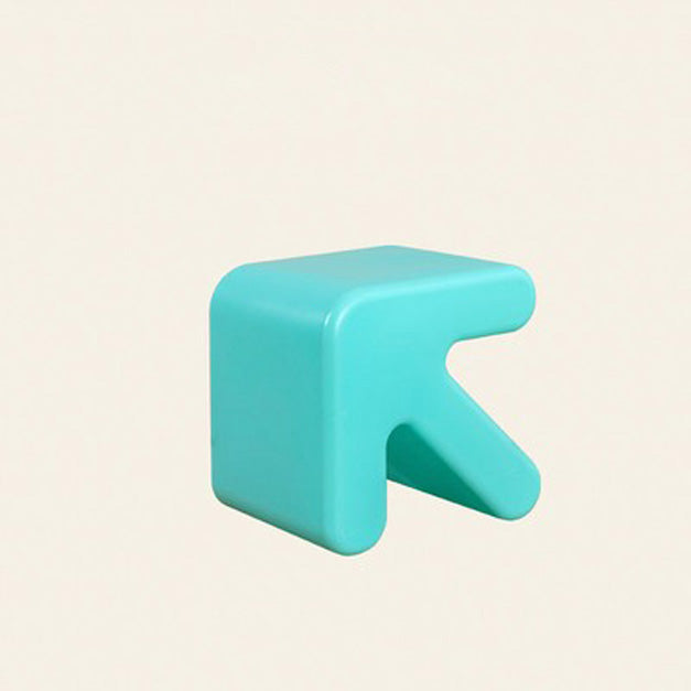 Contemporary Creative Arrow Full PE Footstool Backless Armless For Living Room