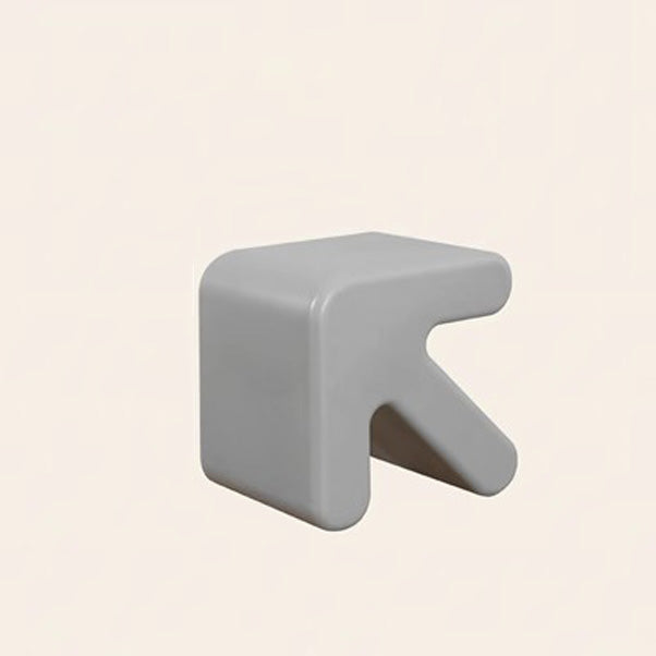 Contemporary Creative Arrow Full PE Footstool Backless Armless For Living Room