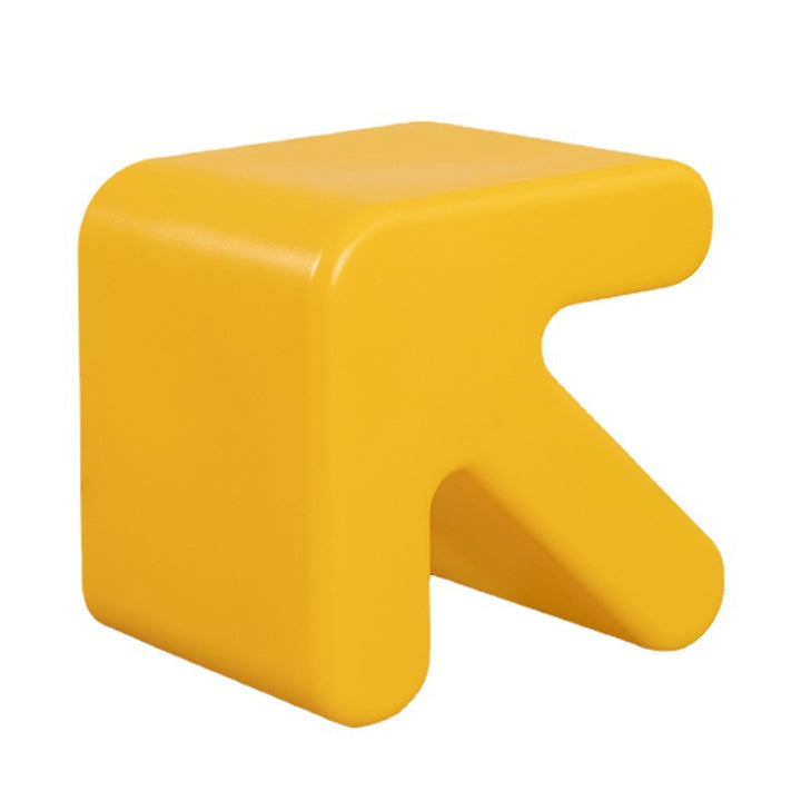 Contemporary Creative Arrow Full PE Footstool Backless Armless For Living Room