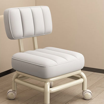 Zeitgenössischer kreativer Pilz-Fiberglas-Fußhocker ohne Rückenlehne und Armlehne für das Wohnzimmer 