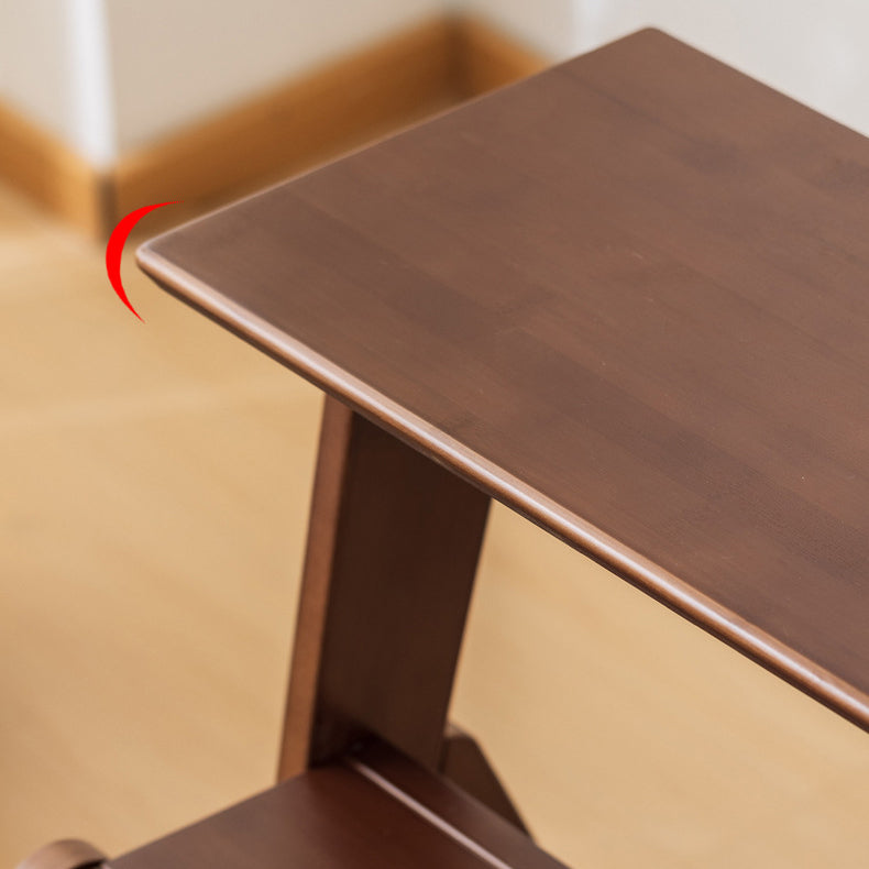 Zeitgenössischer nordischer quadratischer rechteckiger Akzentstuhl aus Lammwolle mit Holzrückenlehne für das Wohnzimmer 