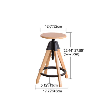 Zeitgenössischer industrieller Leder-Eisen-Barhocker mit Rückenlehne ohne Armlehnen für das Esszimmer 