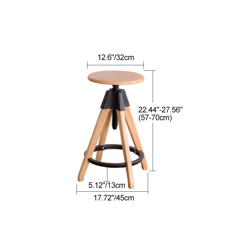Zeitgenössischer industrieller Leder-Eisen-Barhocker mit Rückenlehne ohne Armlehnen für das Esszimmer 