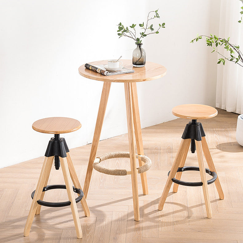 Zeitgenössischer industrieller Leder-Eisen-Barhocker mit Rückenlehne ohne Armlehnen für das Esszimmer 