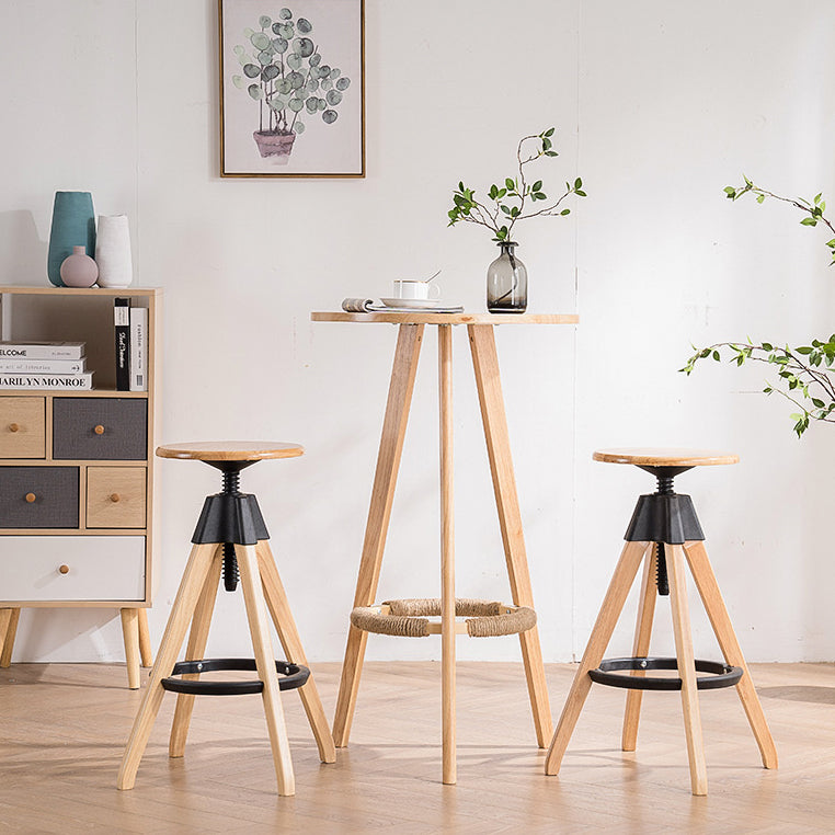 Zeitgenössischer industrieller Leder-Eisen-Barhocker mit Rückenlehne ohne Armlehnen für das Esszimmer 