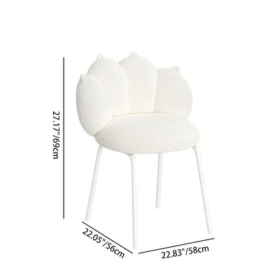 Zeitgenössischer kreativer Pilz-Fiberglas-Fußhocker ohne Rückenlehne und Armlehne für das Wohnzimmer 