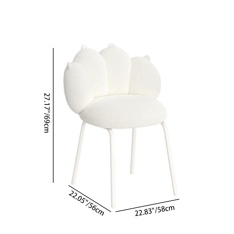 Zeitgenössischer kreativer Pilz-Fiberglas-Fußhocker ohne Rückenlehne und Armlehne für das Wohnzimmer 