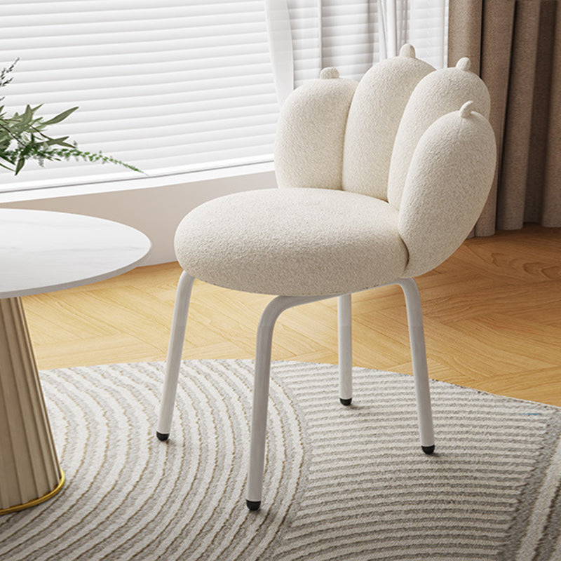 Zeitgenössischer kreativer Pilz-Fiberglas-Fußhocker ohne Rückenlehne und Armlehne für das Wohnzimmer 