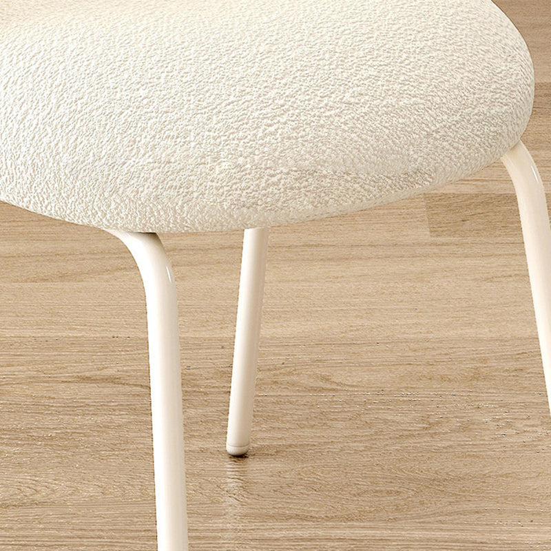 Zeitgenössischer kreativer Pilz-Fiberglas-Fußhocker ohne Rückenlehne und Armlehne für das Wohnzimmer 