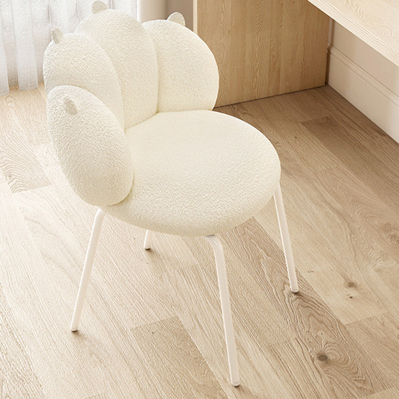 Zeitgenössischer kreativer Pilz-Fiberglas-Fußhocker ohne Rückenlehne und Armlehne für das Wohnzimmer 