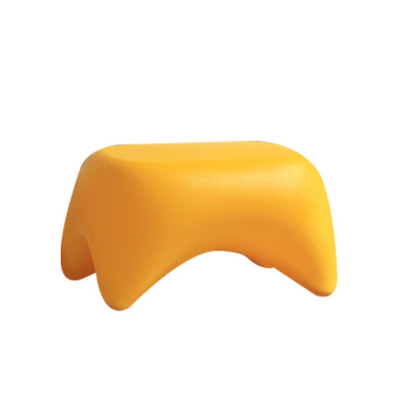Contemporary Nordic Trapezoid Children Full PE Low Stool Backless Armless For Living Room
