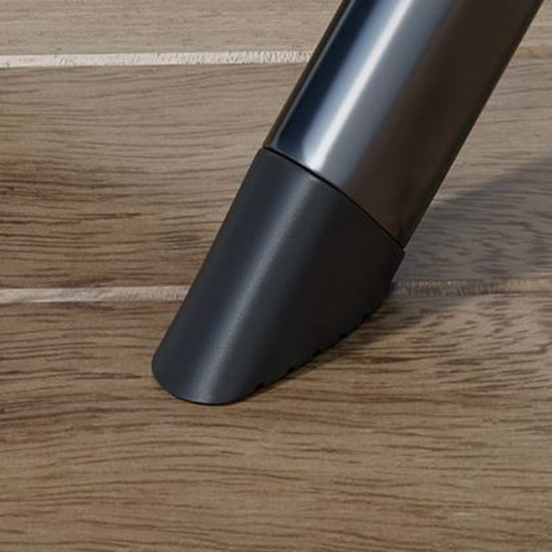 Simplicité contemporaine Chaise pliante carrée en rotin tissé en acier au carbone sans dossier ni accoudoirs pour salon 