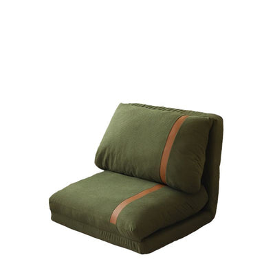 Contemporary Nordic Tatami Square Stretchable Corduroy Iron Doll Cotton Sponge Sofa Backrest Armless For Living Room