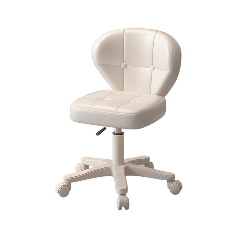 Modern Simplicity Adjustable Shell Shape Square Foam PU Leather Iron Desk Chair Backrest Armrest For Home Office