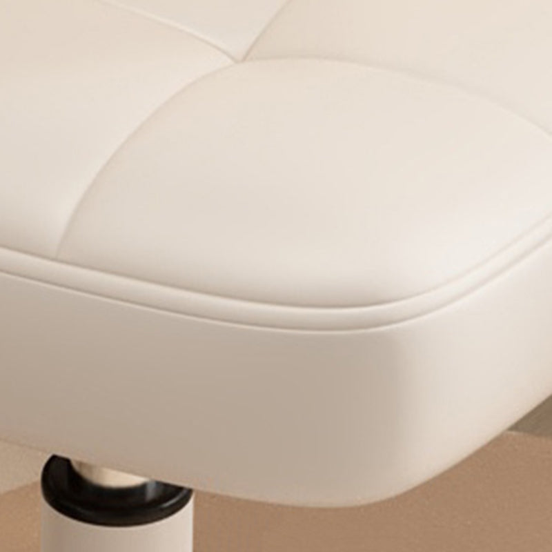 Modern Simplicity Adjustable Shell Shape Square Foam PU Leather Iron Desk Chair Backrest Armrest For Home Office