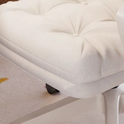 Chaise de bureau carrée moderne minimaliste réglable et rotative en métal avec tissu technique et mousse, accoudoirs et dossier pour la maison et le bureau 