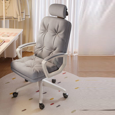 Chaise de bureau carrée moderne minimaliste réglable et rotative en métal avec tissu technique et mousse, accoudoirs et dossier pour la maison et le bureau 