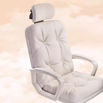 Chaise de bureau carrée moderne minimaliste réglable et rotative en métal avec tissu technique et mousse, accoudoirs et dossier pour la maison et le bureau 