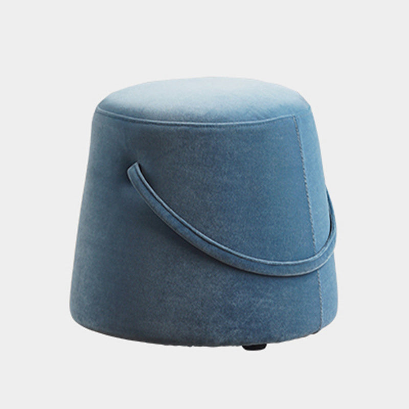 Tabouret en éponge en tissu rond carré de simplicité moderne pour salon 