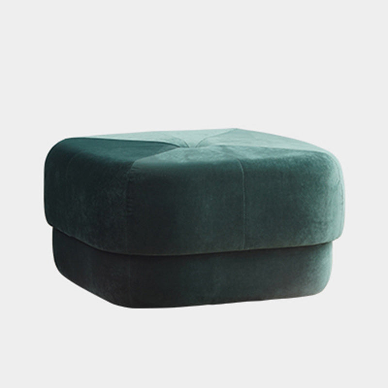 Tabouret en éponge en tissu rond carré de simplicité moderne pour salon 