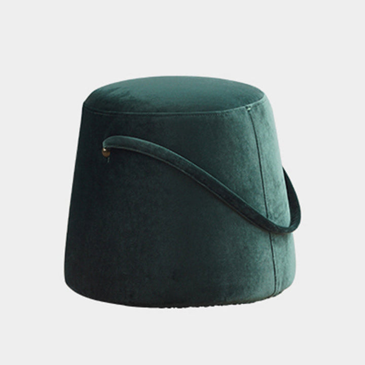 Tabouret en éponge en tissu rond carré de simplicité moderne pour salon 