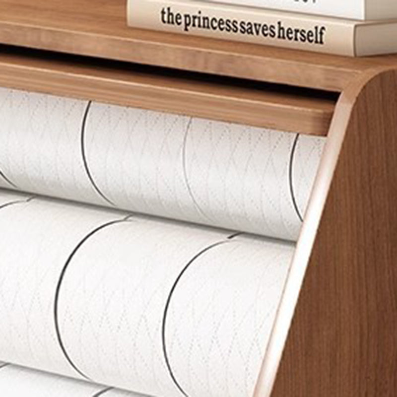 Mesa auxiliar moderna y minimalista rectangular trapezoidal de madera de ingeniería ecológica 1 - mueble para sala de estar 