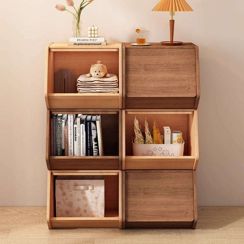 Mesa auxiliar moderna y minimalista rectangular trapezoidal de madera de ingeniería ecológica 1 - mueble para sala de estar 