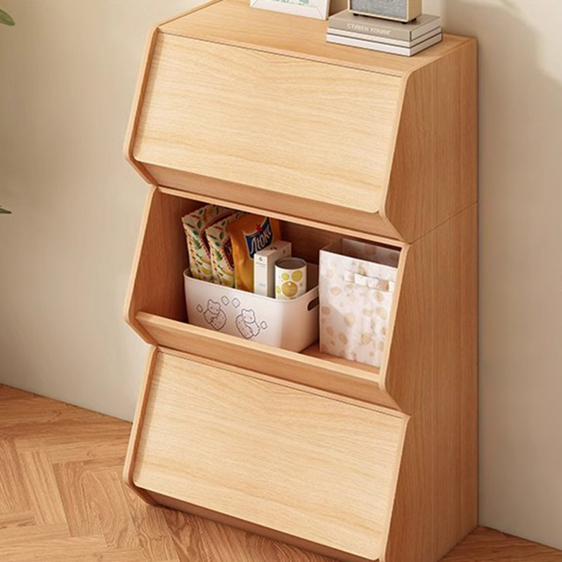 Mesa auxiliar moderna y minimalista rectangular trapezoidal de madera de ingeniería ecológica 1 - mueble para sala de estar 