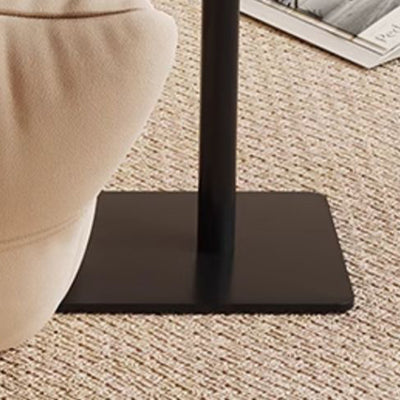 Mesa Auxiliar Rectangular Reversible de Nogal y Acero Inoxidable de Simplicidad Moderna 1 - Nivel Para Sala de Estar 