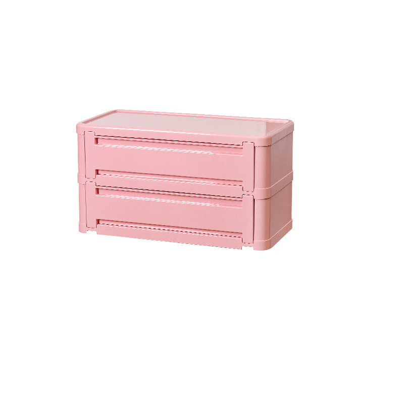 Contemporary Nordic Rectangle Cube Full ABS Shoe Storage 2/3/4/5 - Cabinet For Entryways