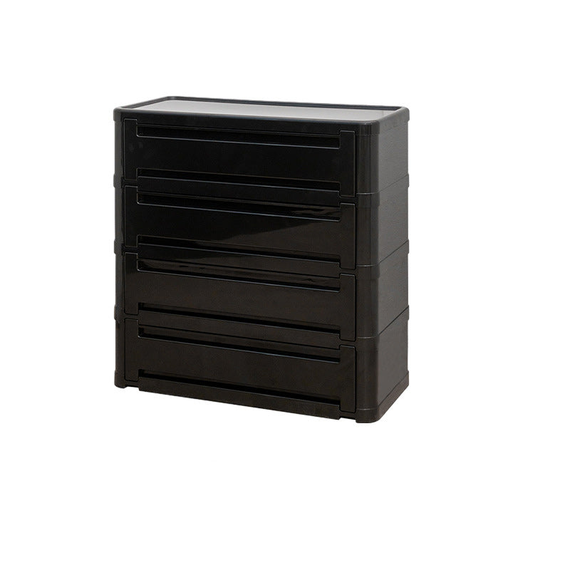 Contemporary Nordic Rectangle Cube Full ABS Shoe Storage 2/3/4/5 - Cabinet For Entryways