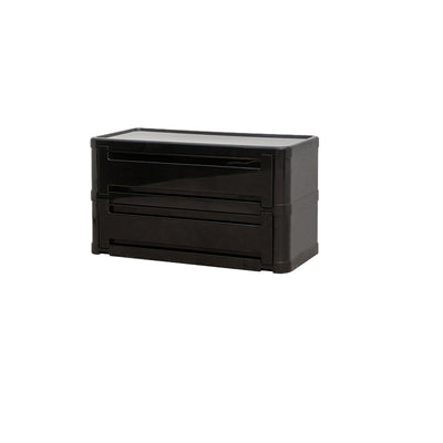 Contemporary Nordic Rectangle Cube Full ABS Shoe Storage 2/3/4/5 - Cabinet For Entryways