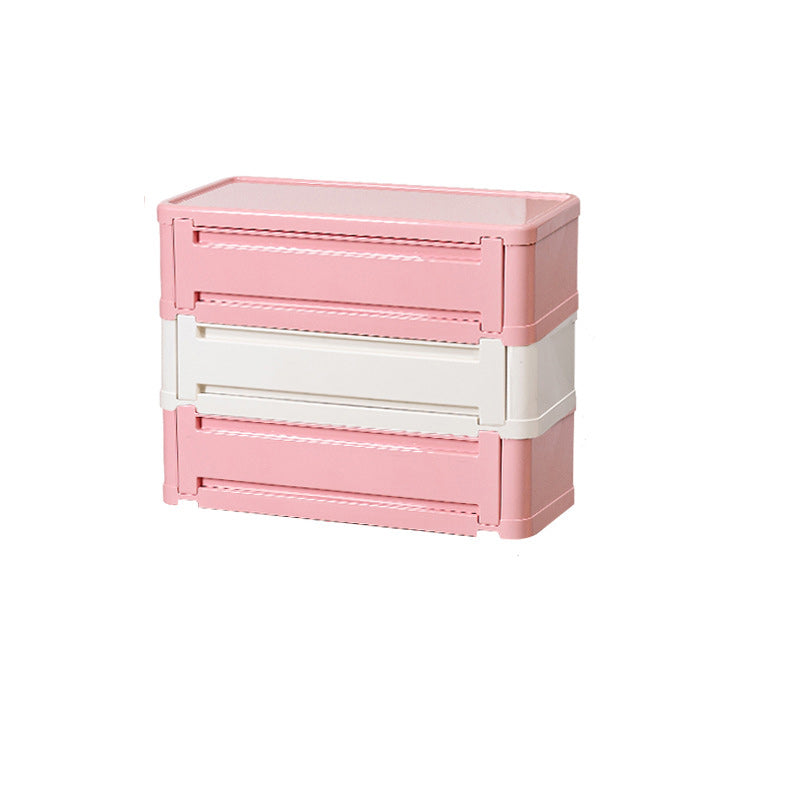 Contemporary Nordic Rectangle Cube Full ABS Shoe Storage 2/3/4/5 - Cabinet For Entryways
