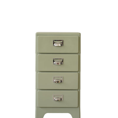 Traditional Japanese Macarons Rectangular Cube ABS Side Table 2/3/4/5 - Drawer For Living Room