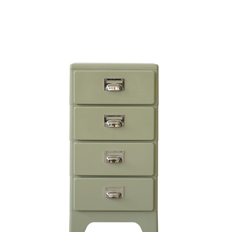 Traditional Japanese Macarons Rectangular Cube ABS Side Table 2/3/4/5 - Drawer For Living Room