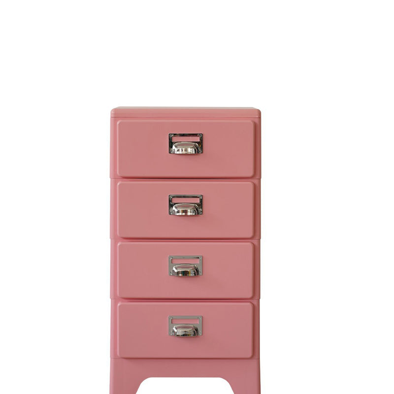 Traditional Japanese Macarons Rectangular Cube ABS Side Table 2/3/4/5 - Drawer For Living Room