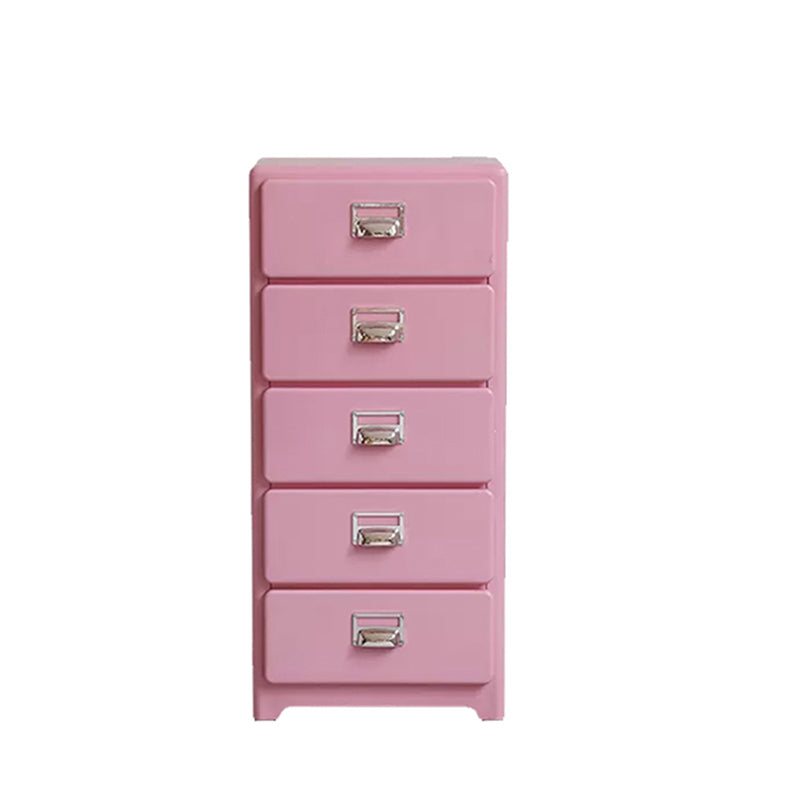 Traditional Japanese Macarons Rectangular Cube ABS Side Table 2/3/4/5 - Drawer For Living Room