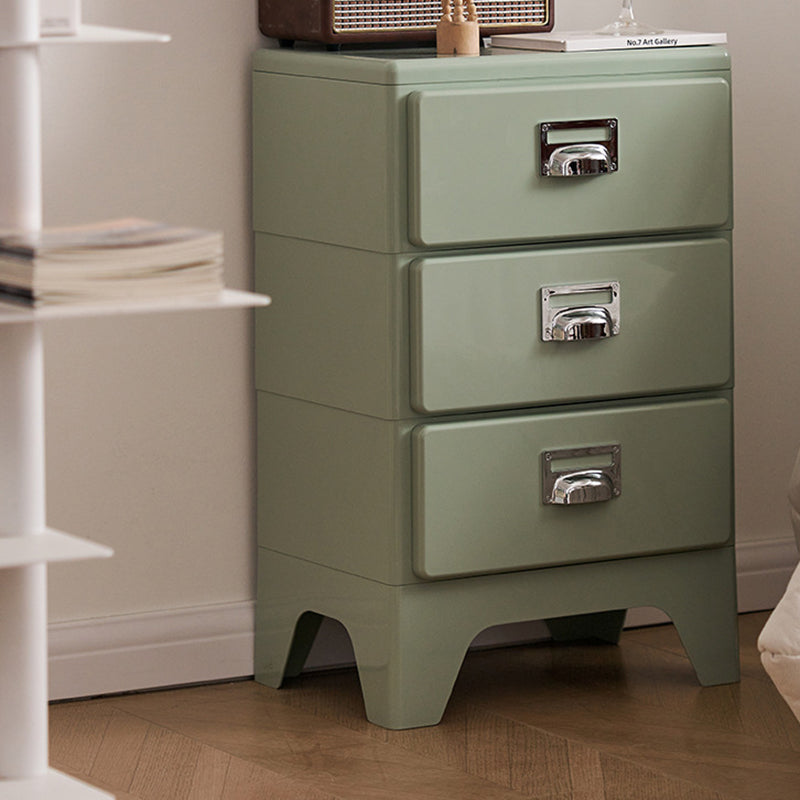 Traditional Japanese Macarons Rectangular Cube ABS Side Table 2/3/4/5 - Drawer For Living Room