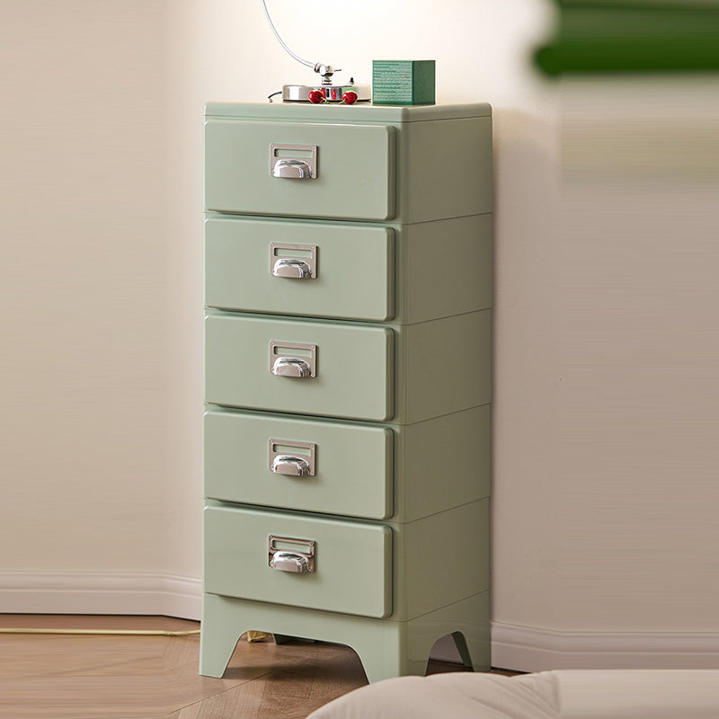 Traditional Japanese Macarons Rectangular Cube ABS Side Table 2/3/4/5 - Drawer For Living Room