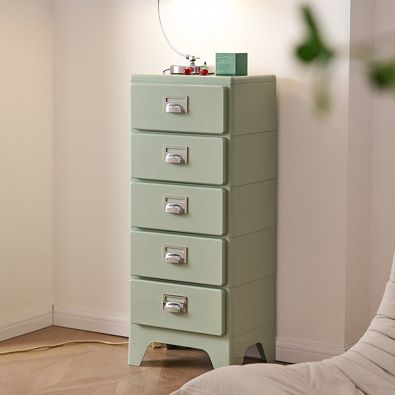 Traditional Japanese Macarons Rectangular Cube ABS Side Table 2/3/4/5 - Drawer For Living Room