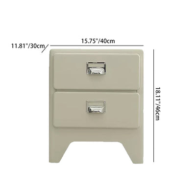 Traditional Japanese Macarons Rectangular Cube ABS Side Table 2/3/4/5 - Drawer For Living Room